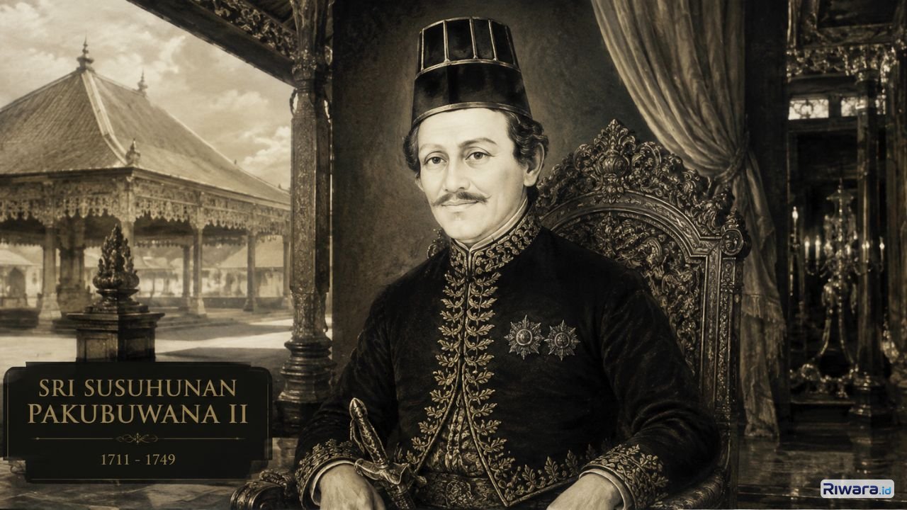 Ilustrasi Sri Susuhunan Pakubuwana II